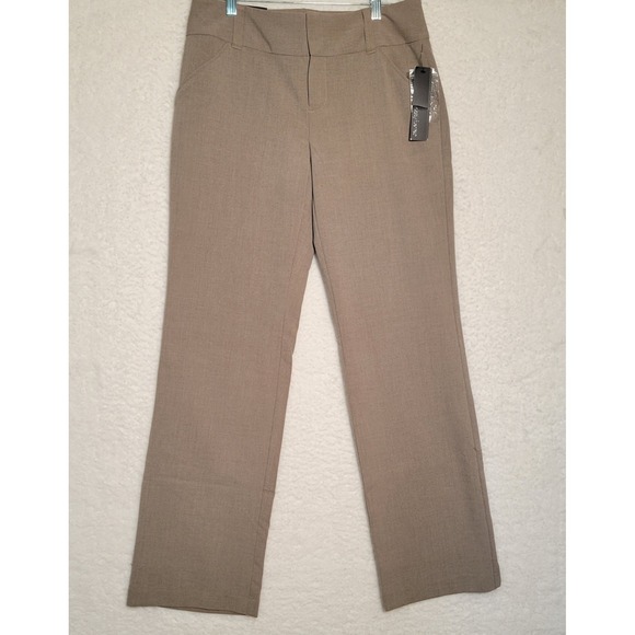 Daisy Fuentes Pants - NWT Daisy Fuentes Straight Leg Dress‎ Pants New Favorite Fit Size 8 Womens 0270